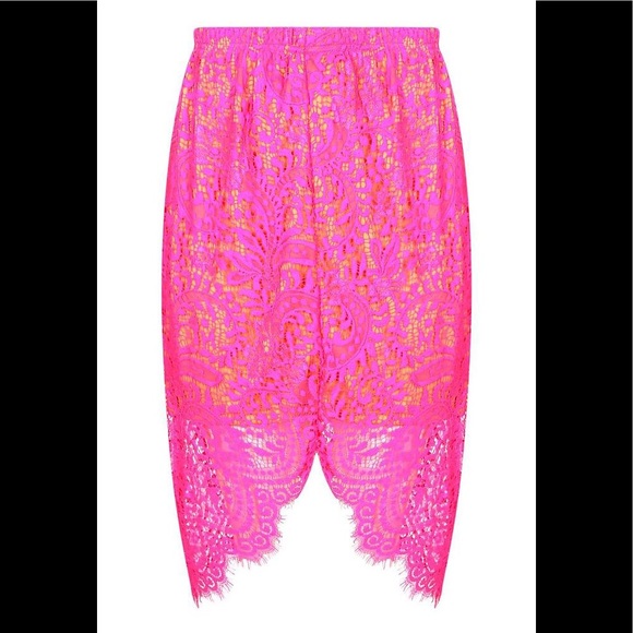 Boohoo lace midi skirt US 2 BNWOT - Picture 1 of 3